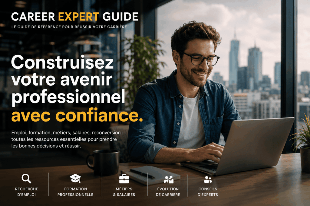 Career Expert Guide : plateforme dédiée à l'emploi, la formation professionnelle, les métiers, les salaires, le recrutement et l'évolution de carrière.